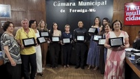 Câmara de Formiga homenageia mulheres de destaque com o Título Mulher Cidadã