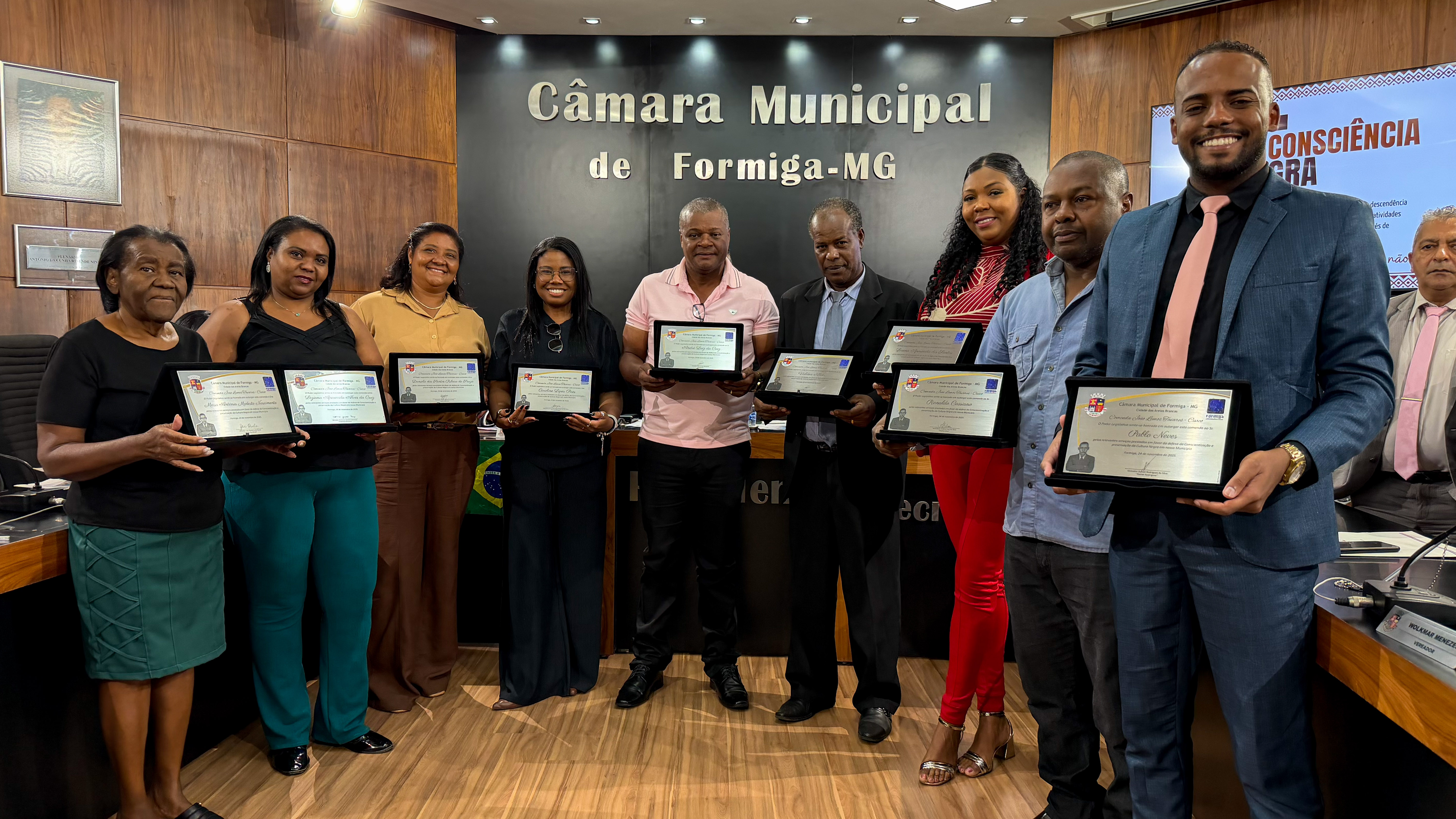 âmara de Formiga celebra a força da cultura negra na outorga da Comenda João Lemos Tavares