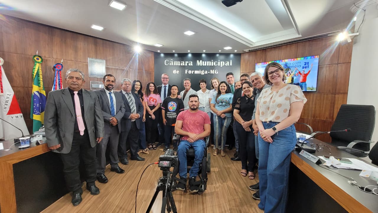 Câmara Celebra Dia Nacional da Luta das Pessoas com Deficiência