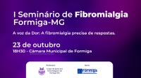 Câmara de Formiga sediará o I Seminário de Fibromialgia