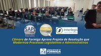 Câmara Municipal de Formiga Aprova Projeto de Resolução que Moderniza Processos Legislativos e Administrativos - Publicado em: 3 de dezembro de 2024