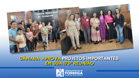 Câmara Municipal de Formiga aprova projetos importantes em sua 173ª reunião - Publicado em: 27 de agosto de 2024
