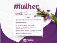 Câmara Municipal de Formiga promove 2ª Roda de Conversa em homenagem ao Dia Internacional da Mulher - Data: 14 de março de 2025