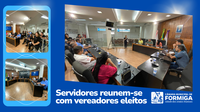 Câmara Municipal de Formiga recebe vereadores eleitos para tratar de procedimentos de posse e questões administrativas - Publicado em: 24 de outubro de 2024