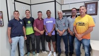 Câmara Municipal de Formiga recebeu a visita do maratonista Giovani dos Santos, um dos maiores nomes do atletismo brasileiro. 