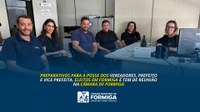Câmara organiza preparativos para a posse dos eleitos para a Legislatura 2025/2028 e da próxima Gestão do Executivo Municipal - Publicado em: 18 de dezembro de 2024