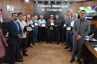 Cerimônia de Entrega da Homenagem “Vereador Tião do Preto” Celebra Agricultores Destaques em Formiga - Publicado em: 13 de agosto de 2024
