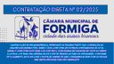 CONTRATAÇÃO DIRETA Nº 02/2025 - Publicado em: 6 de fevereiro de 2025