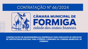 CONTRATAÇÃO DIRETA Nº 66/2024 - Publicado em: 16 de dezembro de 2024