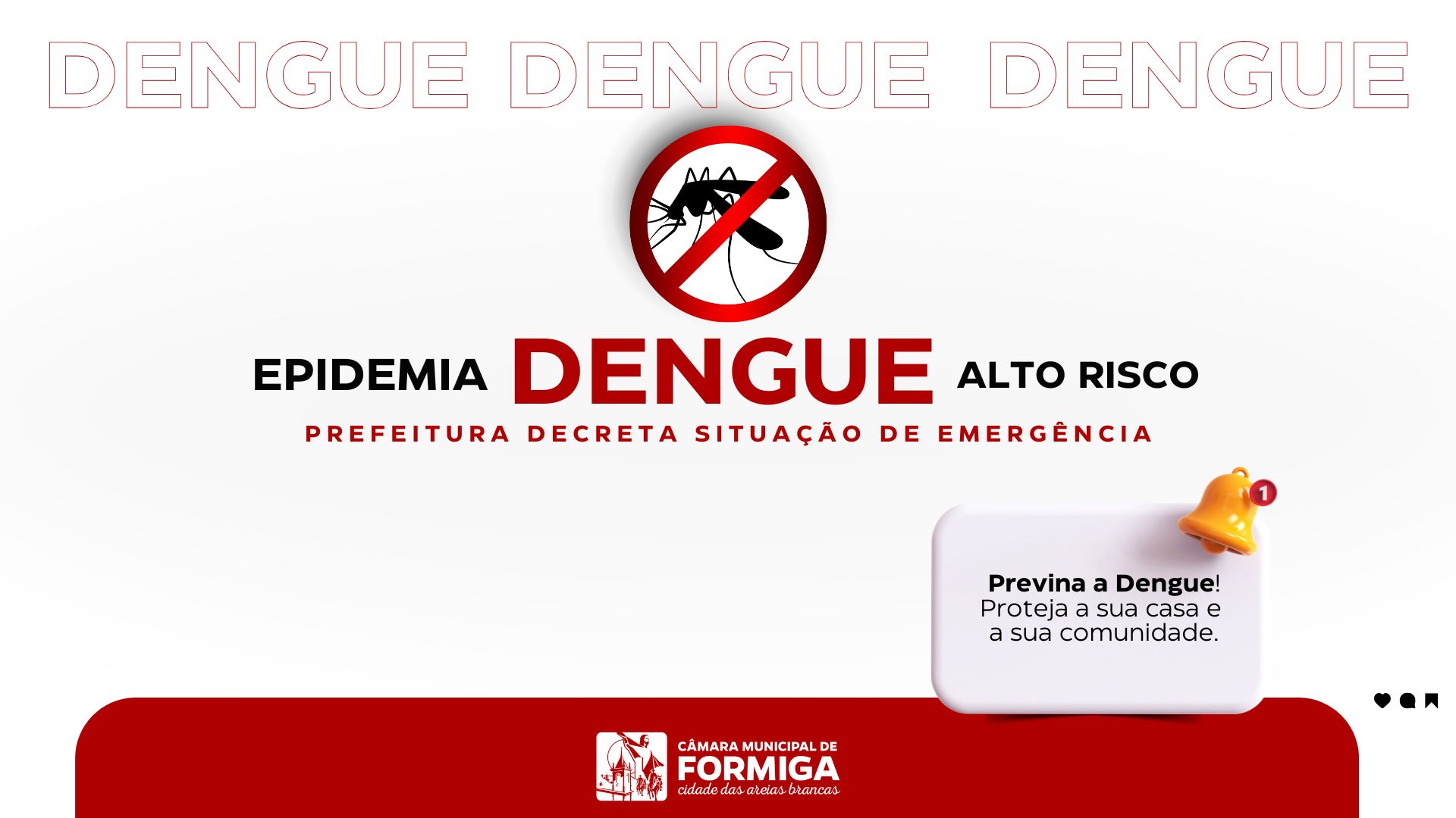 Formiga Declara Situação de Emergência Devido ao Aumento de Casos de Dengue - Publicado em: 21 de fevereiro de 2025