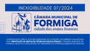 INEXIGIBILIDADE 007/2024 – Publicado em: 3 de outubro de 2024