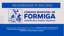 INEXIGIBILIDADE 04/2025 – Data: 28 de fevereiro de 2025