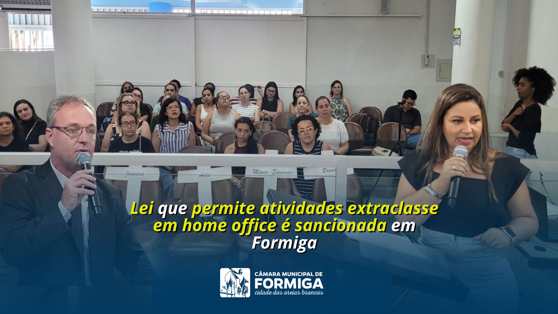 Lei que permite atividades extraclasse em home office é sancionada em Formiga - Publicado em: 17 de dezembro de 2024