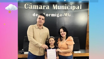 Miss Formiga visita Câmara Municipal e convida vereadores para o concurso Miss Formiga Infantil 2025