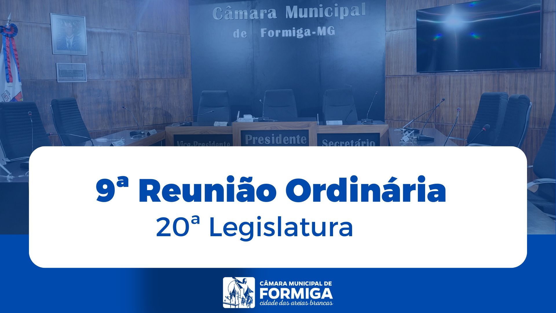 PAUTA DA 9ª SESSÃO ORFINÁRIA – 20ª LEGISLATURA – DIA 31/03/2025