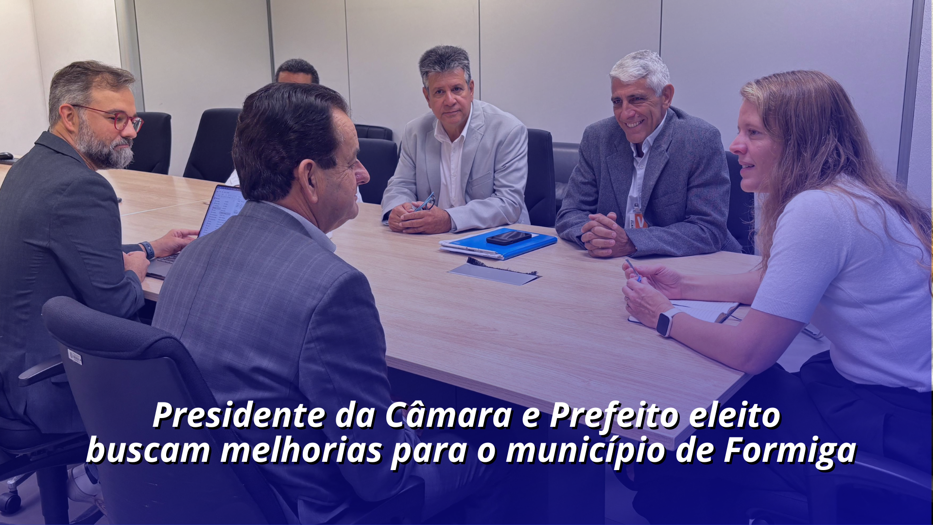 Presidente da Câmara e Prefeito eleito buscam melhorias para o município de Formiga - Publicado em: 27 de novembro de 2024