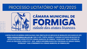 PROCESSO LICITATÓRIO Nº 02/2025 - Publicado em: 7 de fevereiro de 2025
