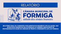 Relatório da CPI da Saúde é Entregue pela Comissão  - Publicado em: 13 de agosto de 2024