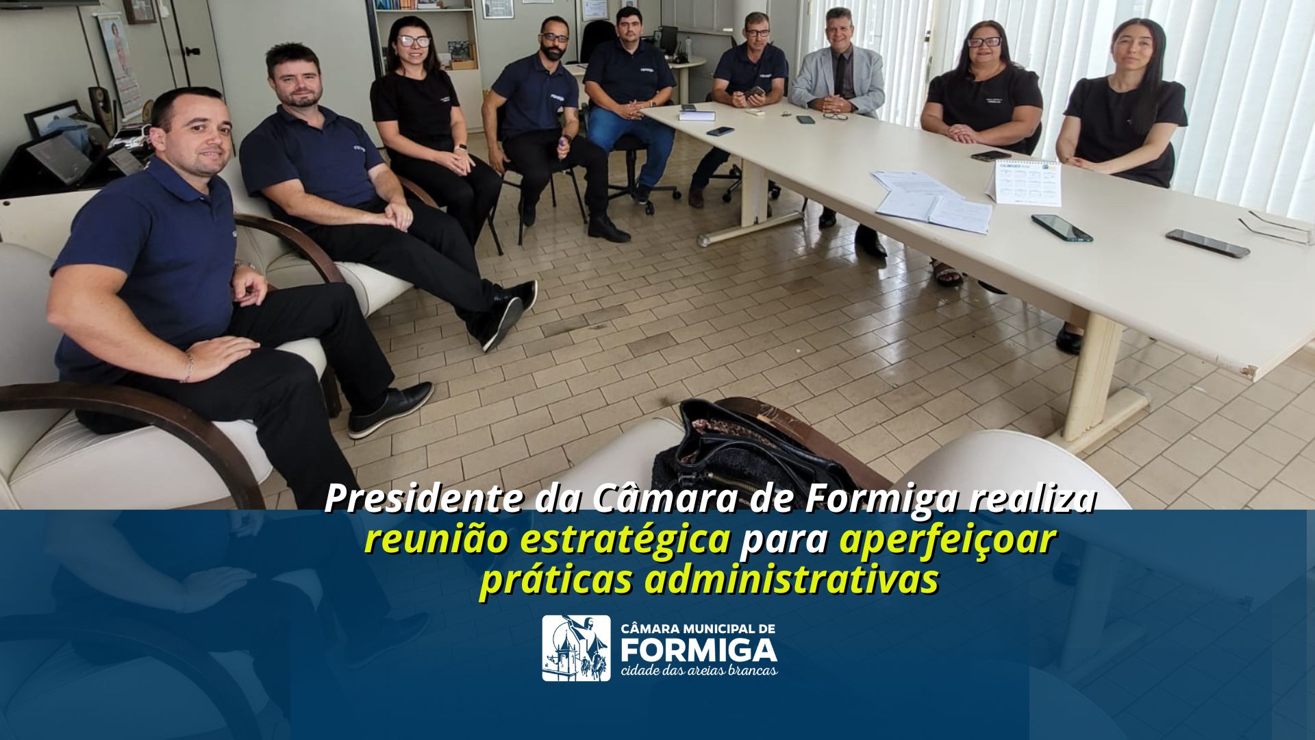 Reunião administrativa entre Presidente e servidores alinha estratégias para padronização de processos internos - Publicado em: 13 de dezembro de 2024