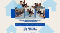 Vereadores Eleitos de Primeiro Mandato Visitam Câmara Municipal - Publicado em: 11 de outubro de 2024